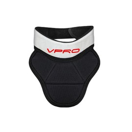 VPRO Hockey Neck Guard - Ice Hockey Neck Protector with Extension - Lightweight and Adjustable Collar for Adult & Youth Players (JR(Small))