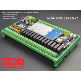 CANADUINO® MEGA2560 PLC-300 V2 DIY Soldering Kit for Arduino MEGA 2560