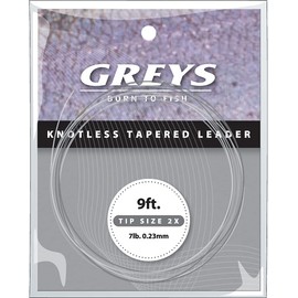 Greys Knotless Tapered Leaders 9ft/10lb