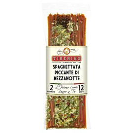 Tiberino's Real Italian Meals - Spicy Spaghetti Mezzanotte