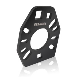 GEAROLL Stainless Steel Pinion Yoke Wrench Tool for Loosening Pinion Flange and Nuts, Fits for Most Sockets Extra 1/2" Hole Fits Most Sockets, Works with Various Styles of Yokes,Axles,Flanges