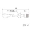 トップ工業 (TOP) ソケットホルダー ホワイト 工具 携帯用 軽量 ナスカン付 ビットホルダー ESH-WN