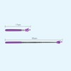 Purple Telescopic Teachers Pointer, Teaching Pointer Stick for Classroom, Metal