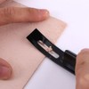 Stainless Steel Leather Exfoliating Tool, Curved Shape Leather Craft Skiving