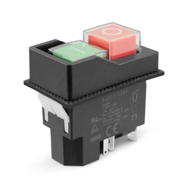 Electromagnetic Switches, Pushbutton Switches for Garden Tools/Machine Tools/Large Power Tools Replacement Parts KJD17 120V 5PIN