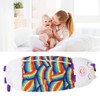 Kids Sleeping Bag Cartoon Animals Soft Plush Wearable Foldable Prevents