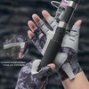 CHSMONB Fishing Gloves UPF50+ Sun Gloves, UV Protection Fingerless Gloves