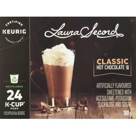 Laura Secord Hot Chocolate Mix K-Cups for Keurig Brewers, 24Count