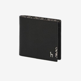 Hazzys (광주신세계)CHESTER 블랙 체크배색 소가죽 반지갑 HJWA5E281BK (Gwangju Shinsegae) CHESTER Black Check Pattern Cowhide Wallet HJWA5E281BK