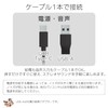 Elecom SP-P10CUSBBK PC Speaker, USB Powered, High Output, USB C