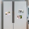 QWORK® 30 Pack Photo Frames, Magnetic Photo Frames For Fridge,