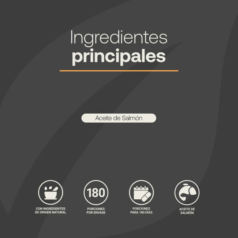 Omega 3 Aceite de Salmón (epa - Dha) 180 Cápsulas