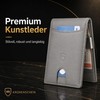 Kronenschein® Premium Men's Wallet with Money Clip, RFID Slim Wallet,