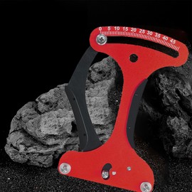 MZSX Spoke Tension Meter, Bicycle Spoke Tension Meter Calibration Tool, Measuring Device Al-Alloy CNC for All Spoke Gauge, Bicycle Spoke Voltage Meter for Bicycle