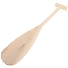 IWOWHERO 19.5-Inch Lightweight Wood Oar for Kids Unisex Canoes Paddle for Stage Decor and Comfort for Children's Boat Adventures