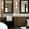DEYNITE Black Wall Sconces Set of Two 2-Light Modern Wall