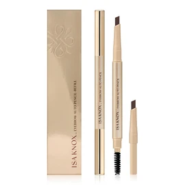 Isa Knox Eyebrow Auto Pencil Liner (refill included), No. 02 Natural Brown / 이자녹스 아이브로우 오토 펜슬 라이너 (리필포함), 02호내추럴브라운