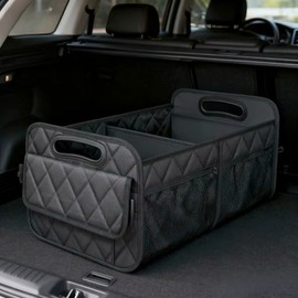 Car Trunk Organizer for Everyday Storage – Black 6-Pocket Storage Bag for Keeping Vehicle Essentials Organized