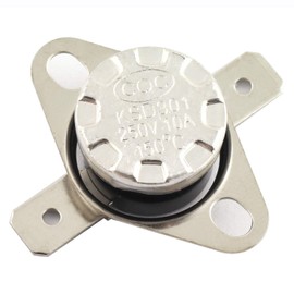RuiLing 5-Pack KSD301 150 Degrees Centigrade Thermostat Thermal Control Switch 250V 10A Normally Closed NC Thermostat Temperature Switch