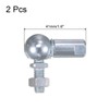 sourcing map 2pcs CS13 M8 Angle Ball Joint, M8x1.25 Right