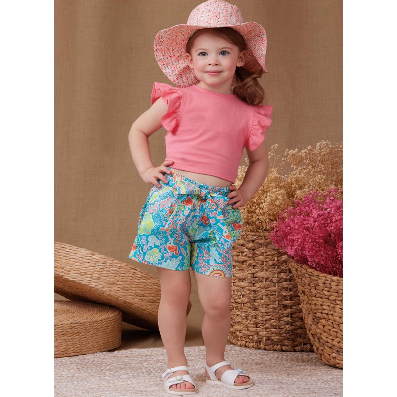 Simplicity TODDLER Sportswear Sewing Pattern, Multicolor