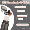 TKK 1005 Kinderflasche 350ml auslaufsicher, Tritan BPA-Frei einhändig bedienbare mit