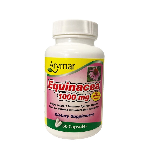 Arymar Echinacea 1000 mg Plus Vitamin C Helps Support Immune
