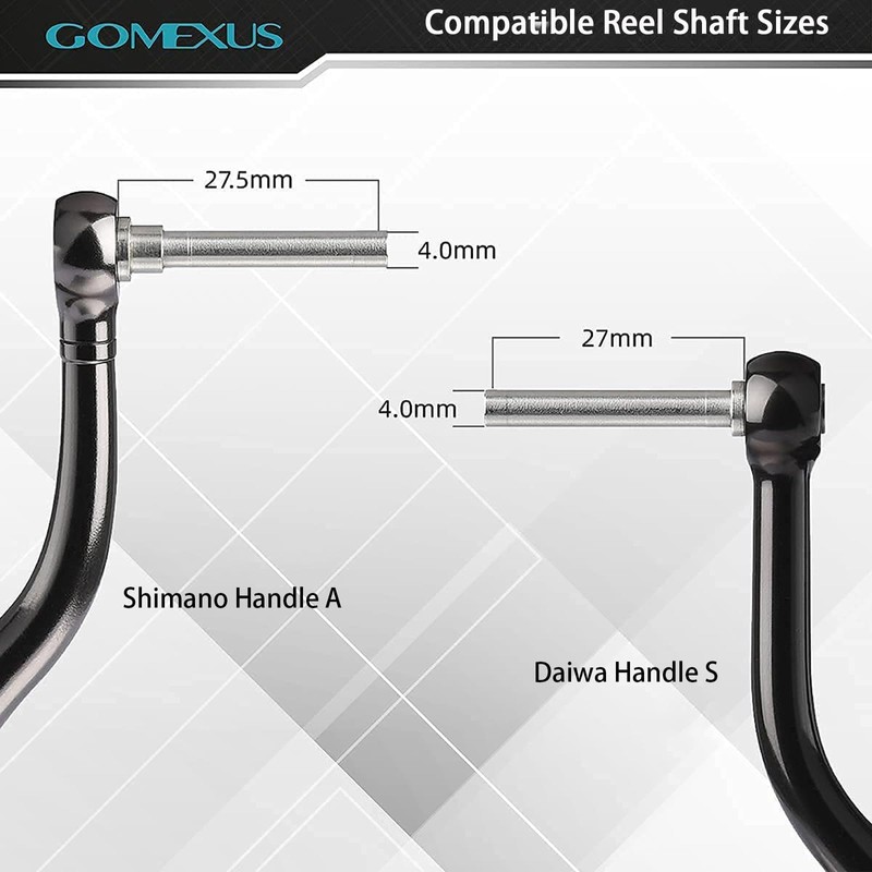 GOMEXUS Fishing Power Knob Compatible for Daiwa Shimano Spinning &