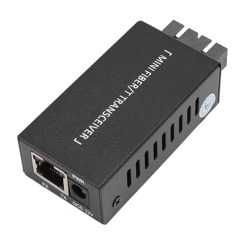 Fiber Optic Transceiver 2 Ports 10 100Mbps Self Adaptive Tx1310nm