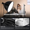 NEEWER 47"/120cm Parabolic Softbox Bowens Mount, Quick Setup with Diffusers/Grid/Bag