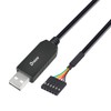 DTECH 3ft USB to TTL Serial Cable 5V 6 Pin