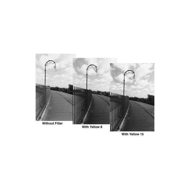 Tiffen 43DY15 43mm Deep Yellow 15 Filter