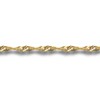 Jewelco London Ladies Solid 9ct Yellow Gold Sparkling Singapore 1.5mm