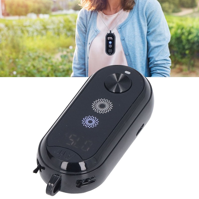 Wearable Air Purifier Negative Ion Generator Mini Portable Air Freshner