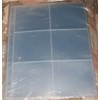 A4 Portait Acid Free Sleeves [6 Pocket - Small Photo Size] Pack of 10