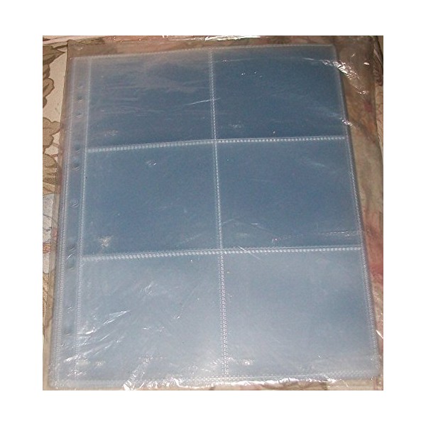 A4 Portait Acid Free Sleeves [6 Pocket - Small Photo