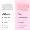 Pink Alley Makeup Bags, Light Pink, Small, Makeup Bag