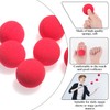 Prmape Pack of 10 Red Sponge Balls, Magic Sponge Balls,
