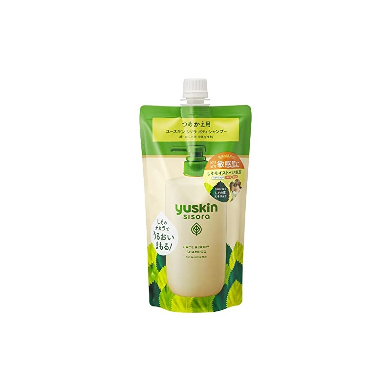 Youkin Sisora Body Shampoo, Refill Pouch, 13.5 fl oz (400