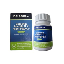 Doctor Adol Dr. Adol Catechin Acerola C D 60 tablets (30-day supply) / 닥터아돌 카테킨 아세로라C D 60정 (30일분)