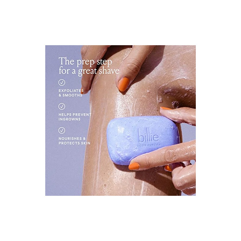 Billie Body Buffer - Pre-shave Exfoliating Bar - 3.5 oz