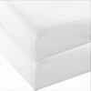 4U'LIFE 2-Pack Fitted Sheets,Prime 1800 Series, Ultra Soft & Comfortable,