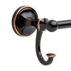 Delta Portman 24 in. Towel Bar with Hooks in SpotShield