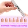 Lima de uñas, 20 unidades, profesional, reutilizable, grano 100/180, de