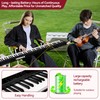 Portable Piano Keyboard Foldable: Portable Keyboard Piano 88 keys Semi-Weighted