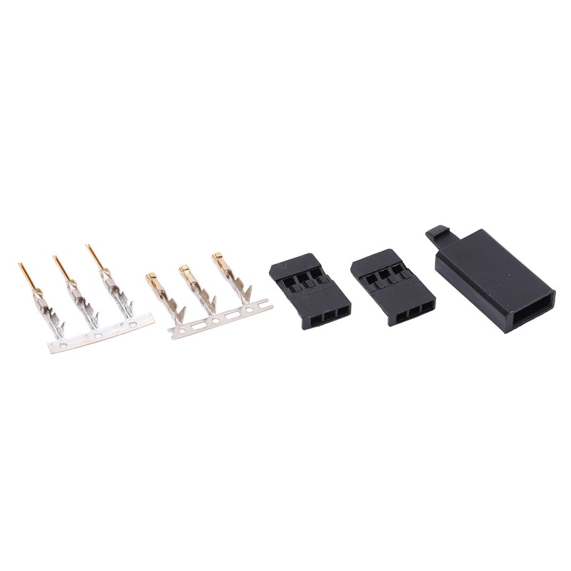 50PCS Servo Receiver Connector Plug with Lock and Male Female