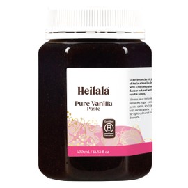 Heilala Premium Vanilla Bean Paste, 13.52 oz | Bulk Size for Baking | Gourmet Bourbon Variety with Real Specks | Chef’s Choice | Ethically Sourced | Certified B Corp