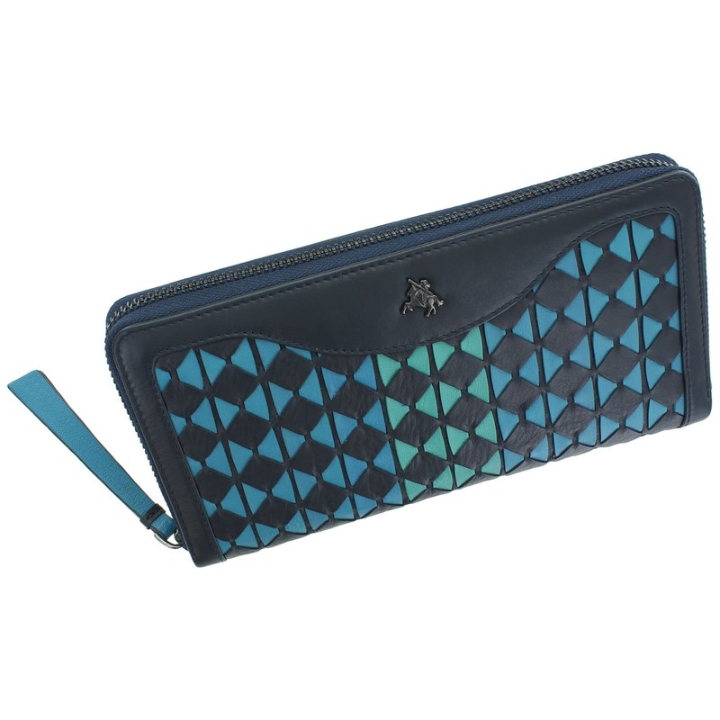 VISCONTI Bora Bora BR76 Leather Wallet with Zip and RFID