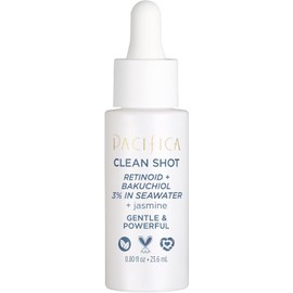 Clean Shot Retinoid and Bakuchiol 3 Percent In Seawater by Pacifica for Unisex - 0.8 oz Serum