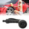 Water Hose Nozzle Zinc Alloy 7 Adjustable Modes Car Wash